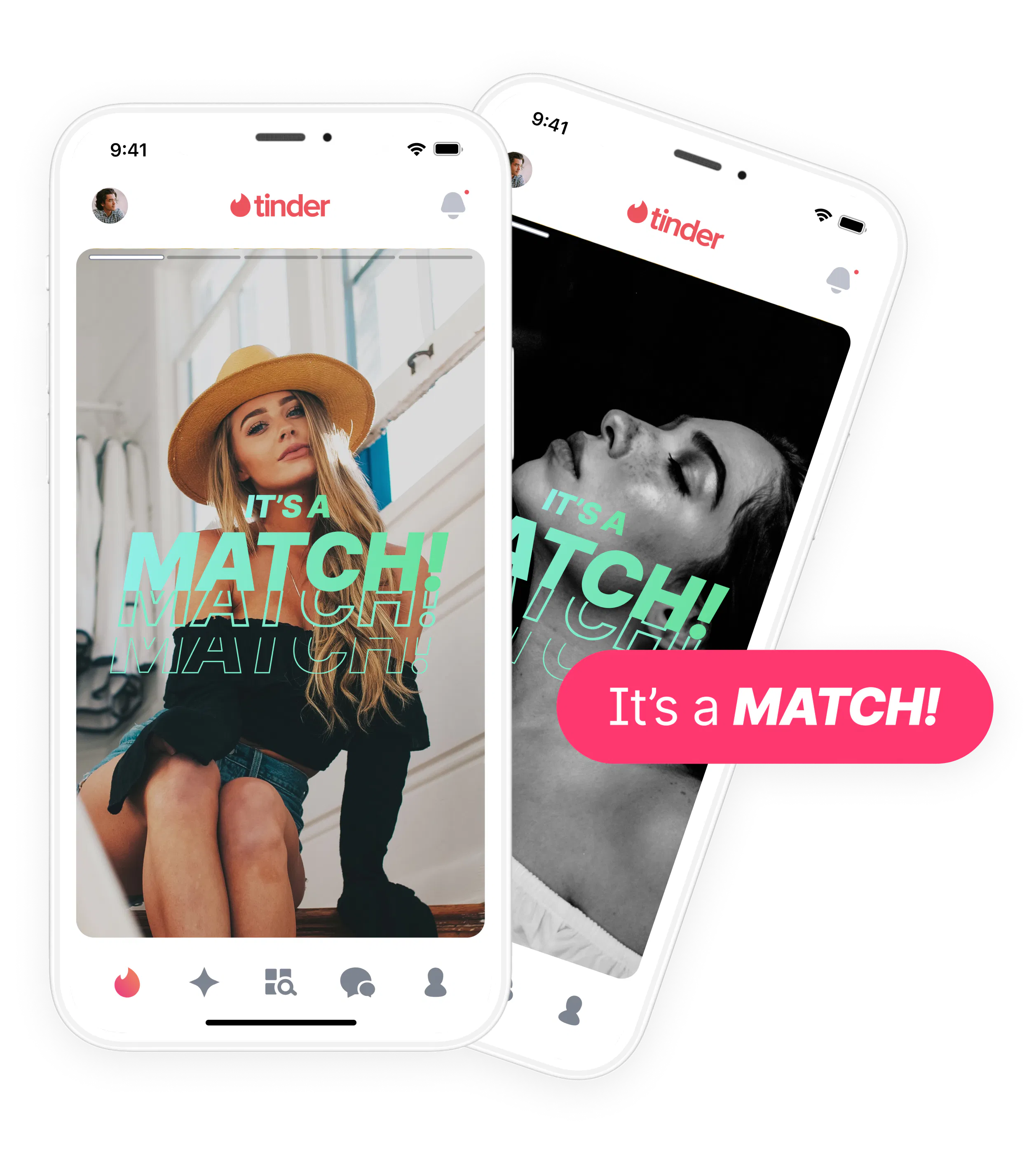 Dating app screenshots